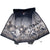 Mazmania wolf-print fleece jacket opened to show the interior and wraparound design
