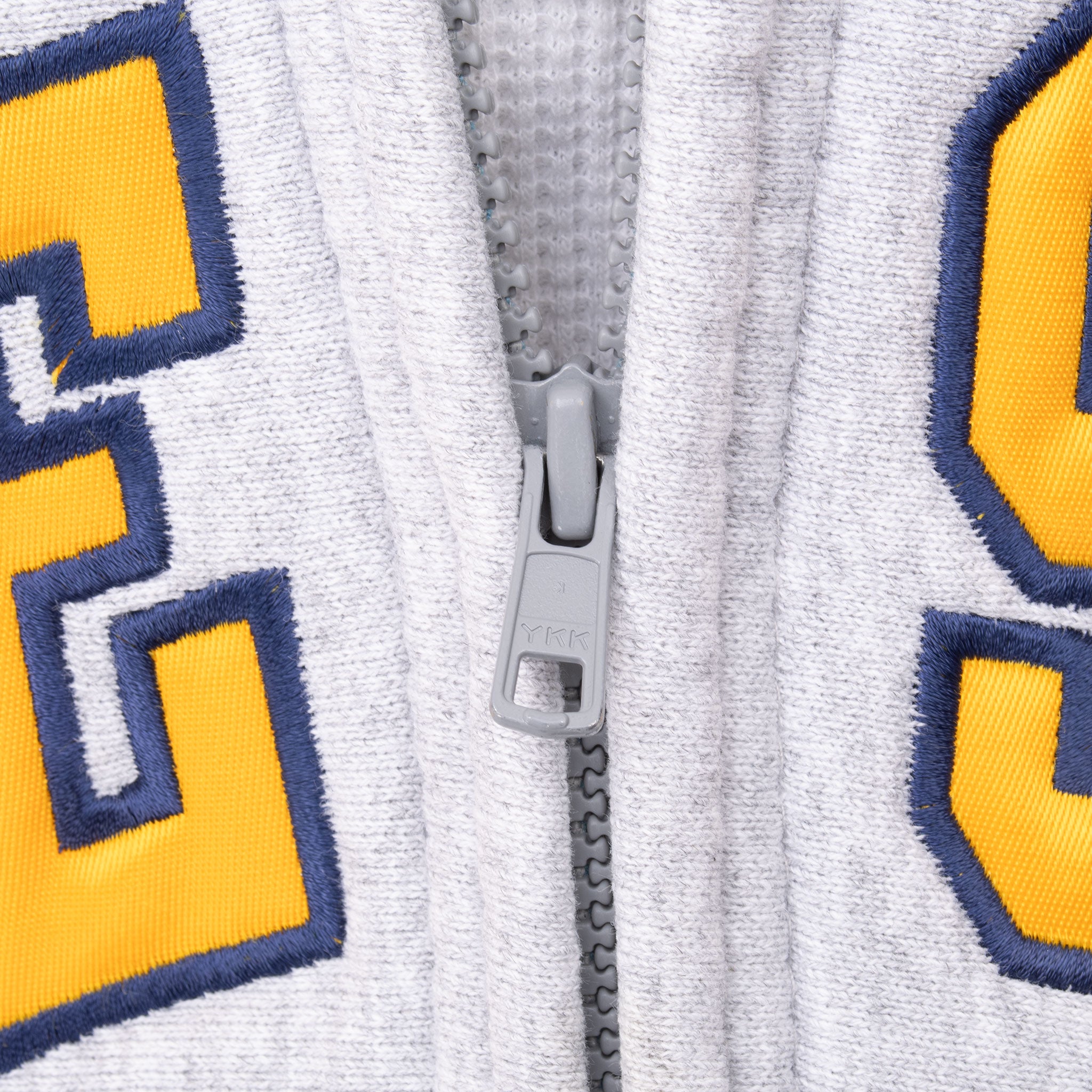 Vintage Late Show Full Zip Grey Zip Up Heavy Hoodie Sweatshirt 1990S Size XL Made In Usa