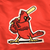 VINTAGE STARTER MLB ST LOUIS CARDINALS SATEEN JACKET 1990S LARGE MADE USA