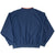 Back of navy Nike Illinois pullover windbreaker with striped collar and ribbed hem