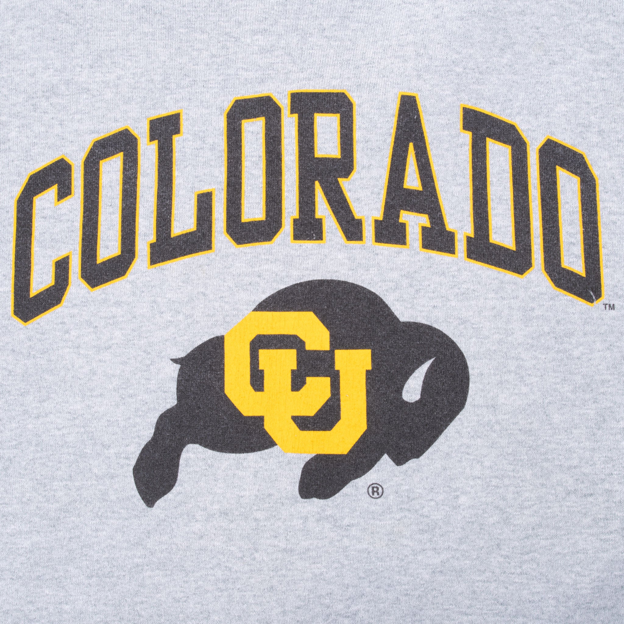 Vintage Ncaa Colorado Golden Buffaloes Sweatshirt 1990S Size XL