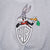 Vintage Warner Bros Looney Tunes Bugs Bunny Embroidered 1991 Sweatshirt Size Large