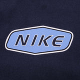 Vintage Blue Nike Spell Out Long Sleeve 1990s Tee Shirt Size XL Made In USA