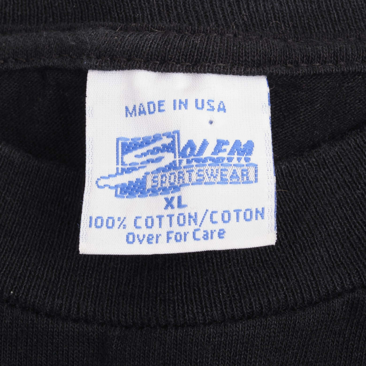 Vintage NFL Los Angeles Raiders Real Women Wear Black Tee Shirt 1990S Size XL Made In USA With Single Stitch Sleeves