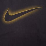 Vintage Nike Big Swoosh Definition Black Tee Shirt Late 1990s Size Large Made In USA.