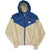 VINTAGE NIKE BLUE GOLD WINDBREAKER JACKET EARLY 1980S SIZE LARGE