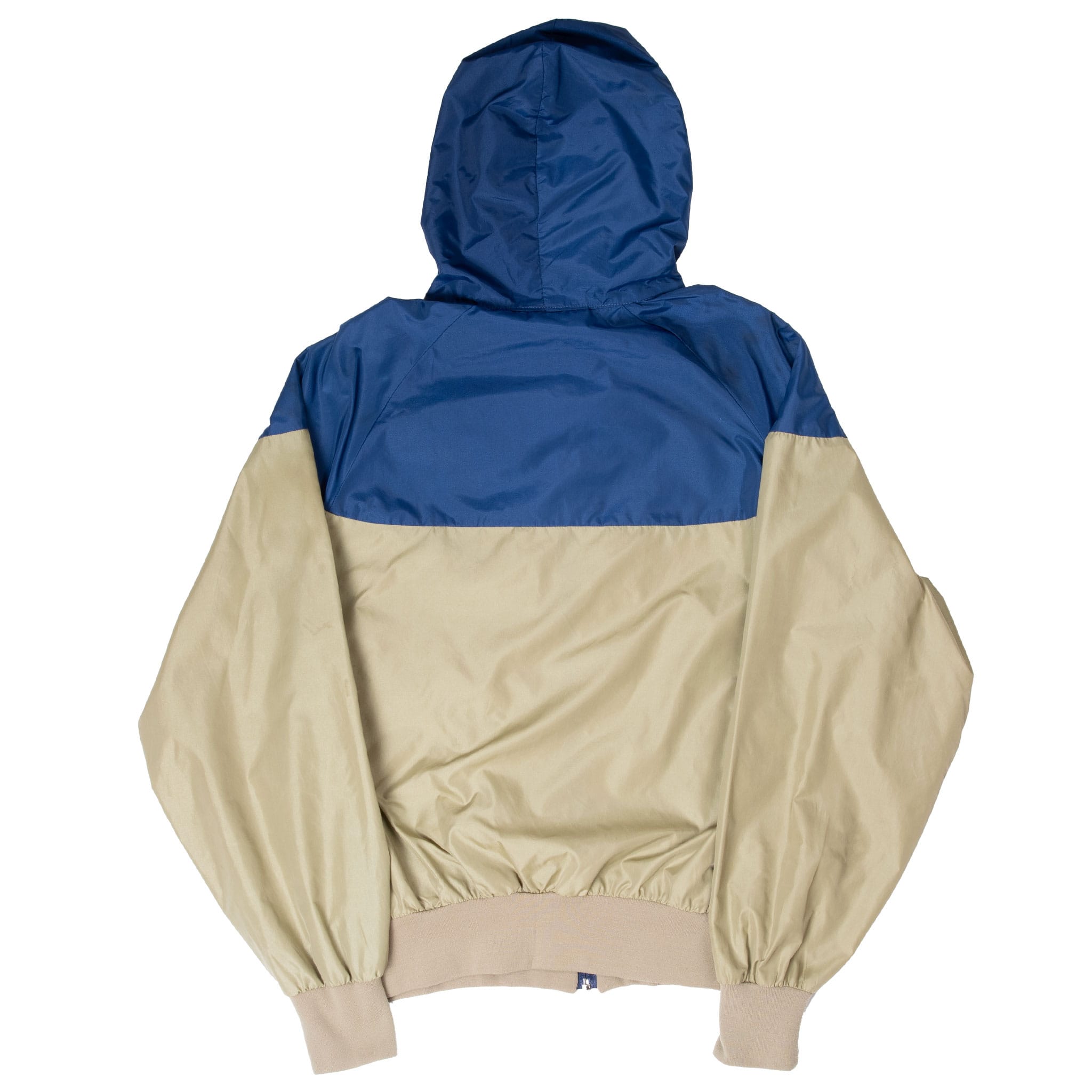 VINTAGE NIKE BLUE GOLD WINDBREAKER JACKET EARLY 1980S SIZE LARGE