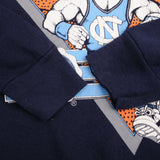 Vintage UNC University of North Carolina Tar Heels College Basketball Sweatshirt 1980S XL Made In USA