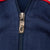 Vintage Nike Classic Swoosh Blue Label Grey Full Zip Tracksuit Sweatshirt 1980S Size XL