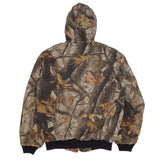 Vintage Carhartt Hunter Realtree Hardwood Camo Jacket Size Small