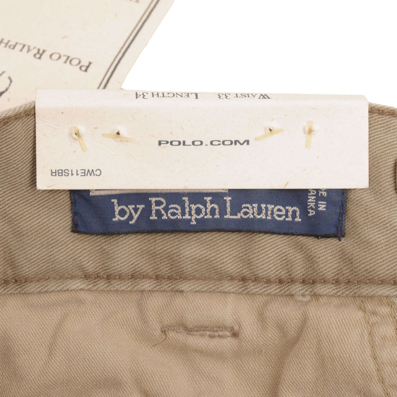 VINTAGE POLO RALPH LAUREN CARGO PANTS 1990S SIZE 33X34 VINTAGE POLO RALPH LAUREN CARGO PANTS 1990S SIZE 33X34