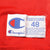 Vintage Champion NBA Chicago Bulls Jersey embroidered Scottie Pippen number 33, from the 1990s Size XL