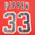 Vintage Champion NBA Chicago Bulls Jersey embroidered Scottie Pippen number 33, from the 1990s Size XL