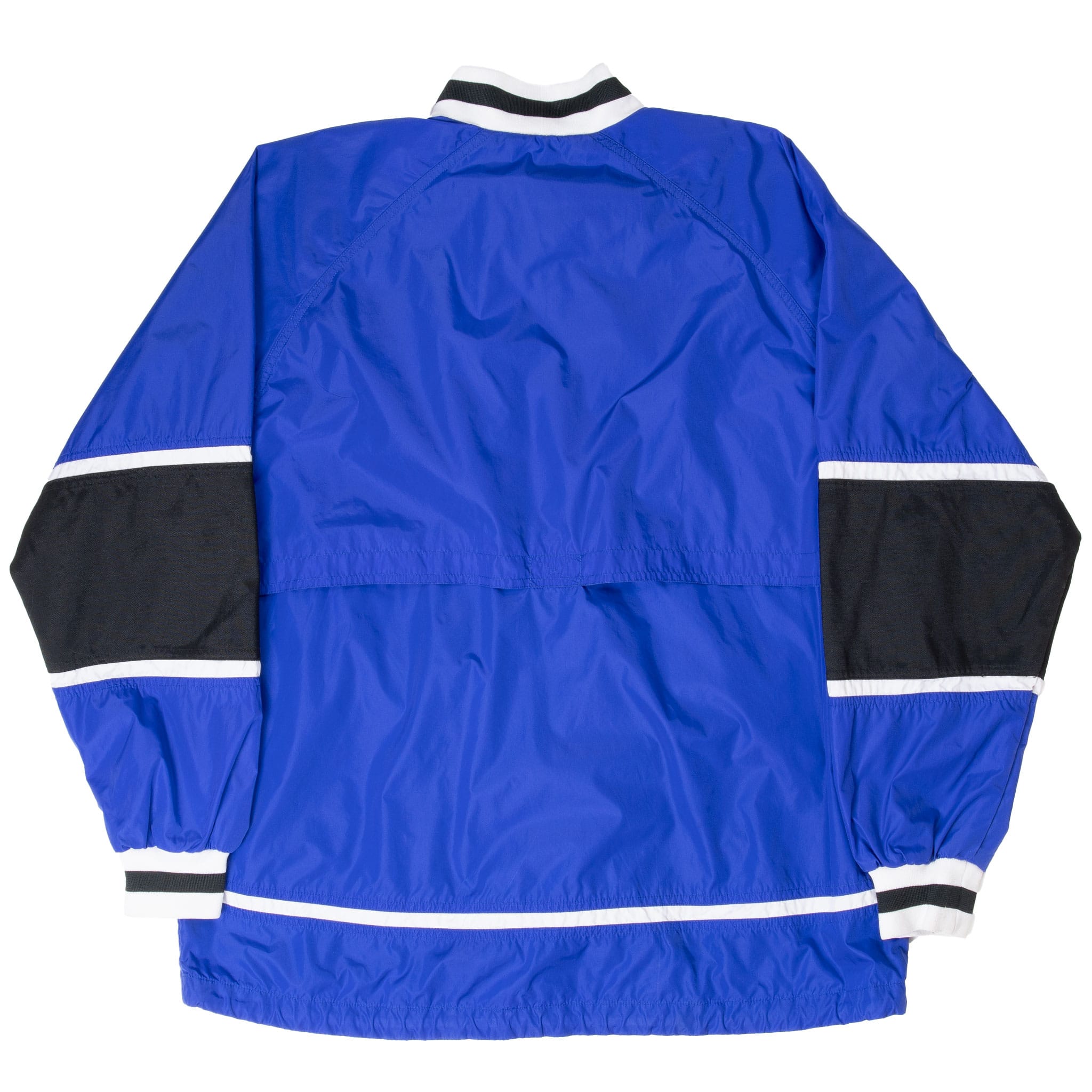VINTAGE NIKE CLASSIC SWOOSH BLUE WINDBREAKER WOMAN JACKET 1990S MEDIUM