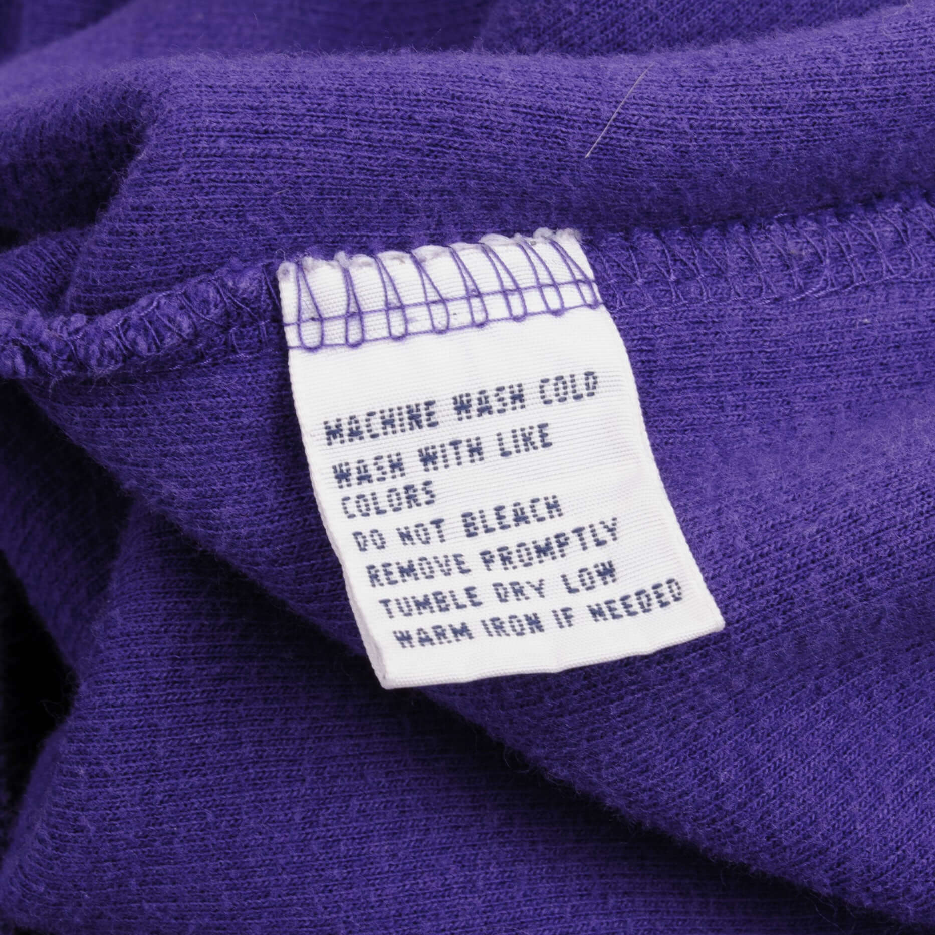 Vintage Ralph Lauren Tcu Horned Frogs Football Purple Quarter Zip Sweatshirt Medium 1990S