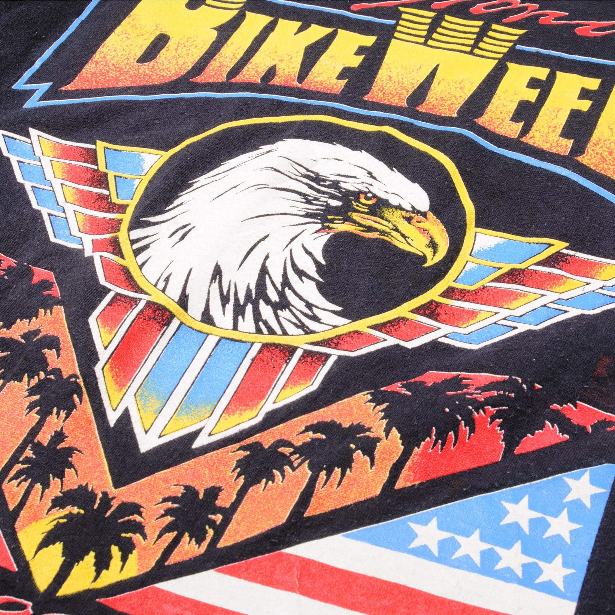 VINTAGE HARLEY DAVIDSON DAYTONA BEACH TEE SHIRT 1992 SIZE LARGE MADE IN USA