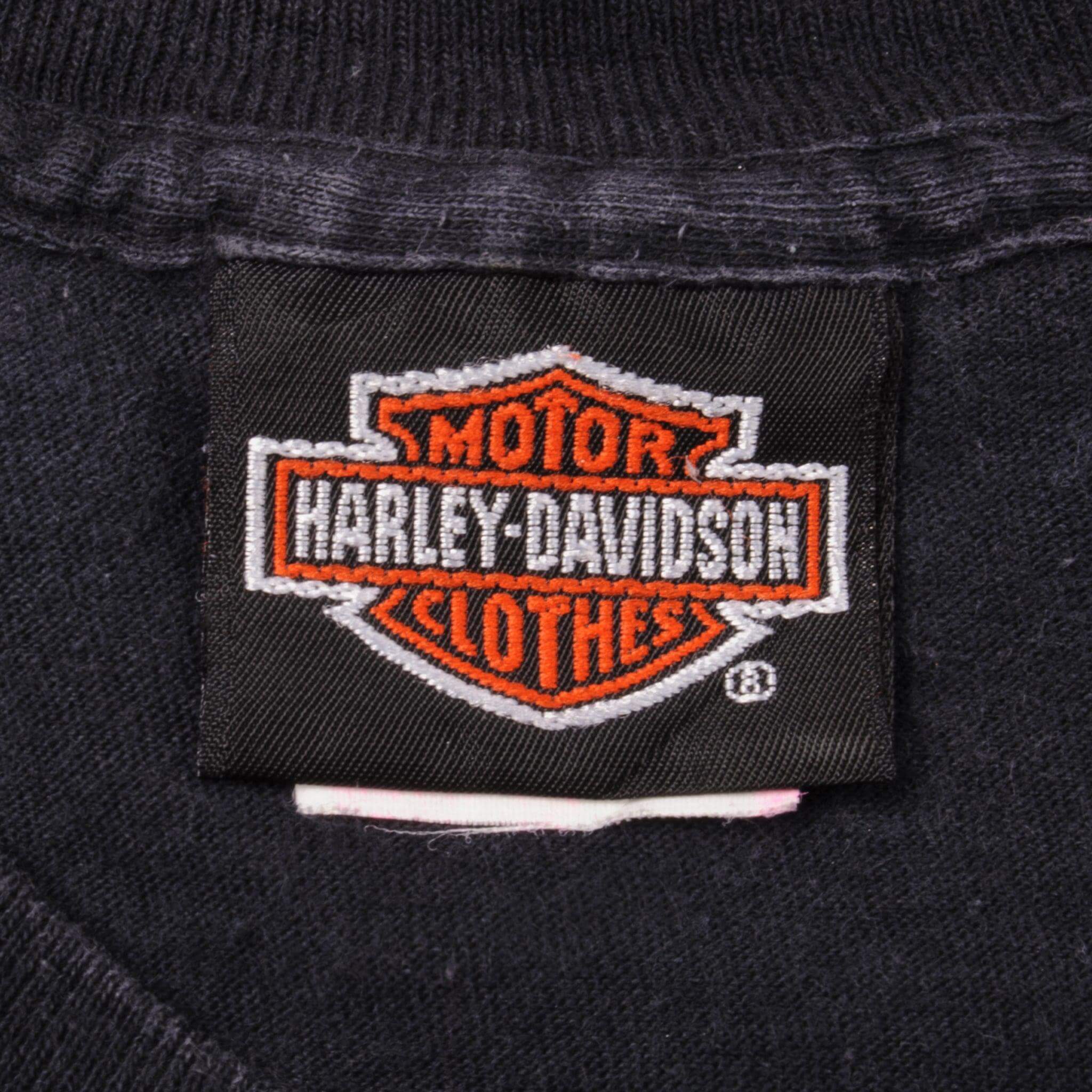 VINTAGE HARLEY DAVIDSON DAYTONA BEACH TEE SHIRT 1992 SIZE LARGE MADE IN USA