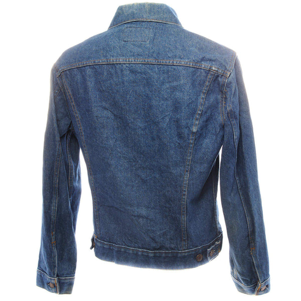 VINTAGE LEVIS TYPE 3 JACKET 2 POCKETS SINGLE STITCH SIZE 42 MADE IN USA