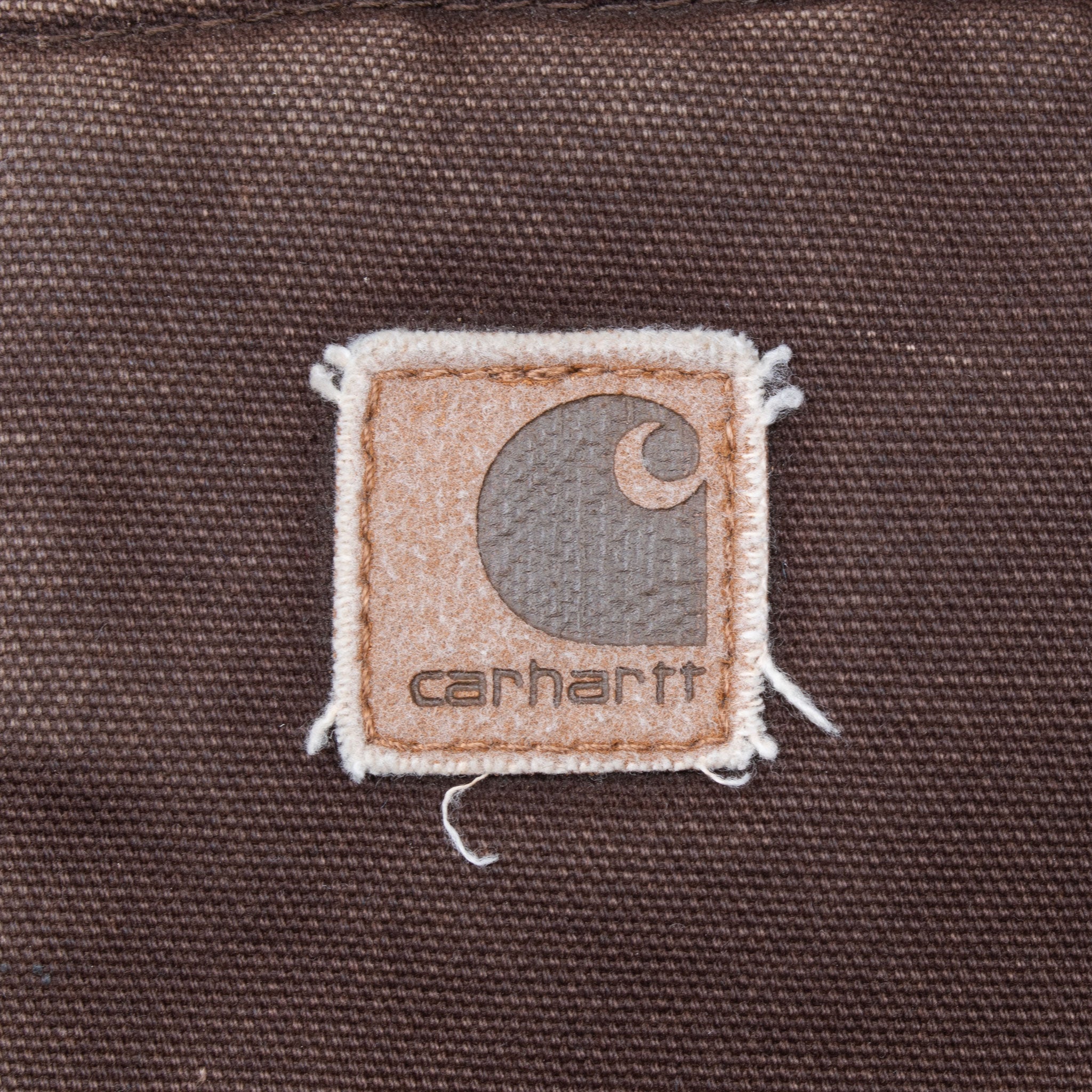 Vintage Carhartt Brown Quilt Lined Vest Jacket V02Dkb 2007 Size Large Tall