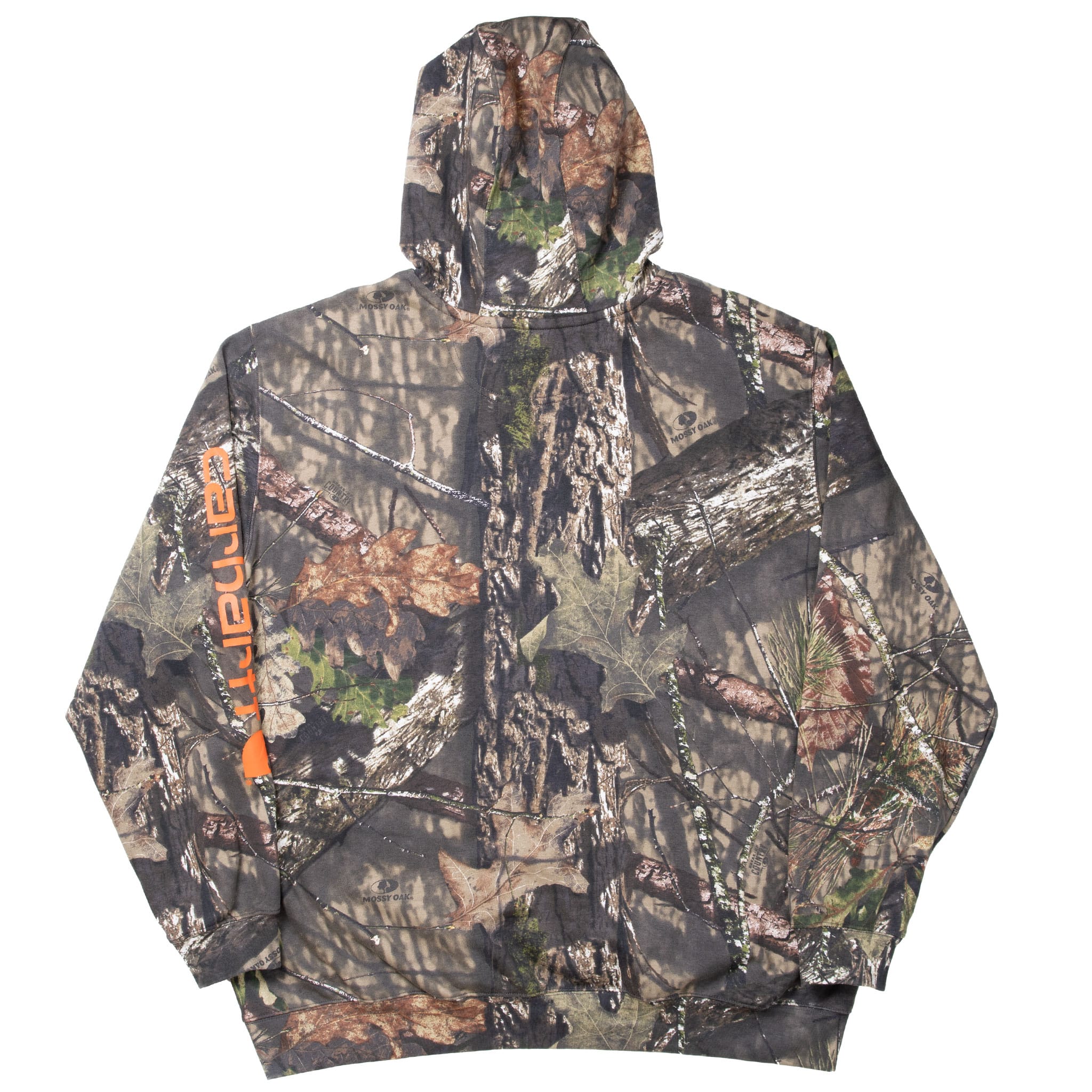 VINTAGE CARHARTT MOSSY OAK BREAK UP COUNTRY HOODIE SWEATSHIRT 2XL