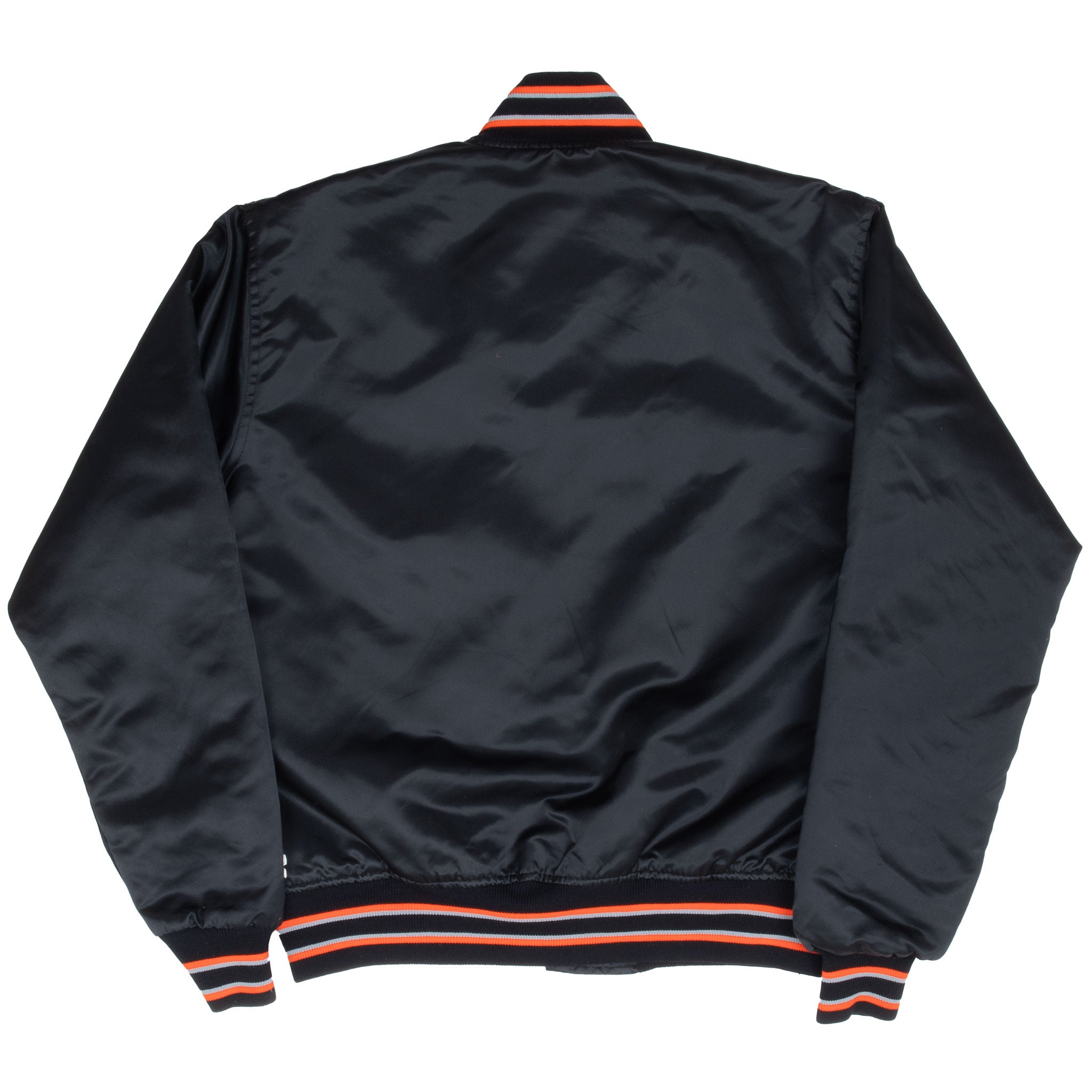 Vintage Mlb San Francisco Giants 1990S Starter Bomber Satin Jacket Size Medium Made In Usa