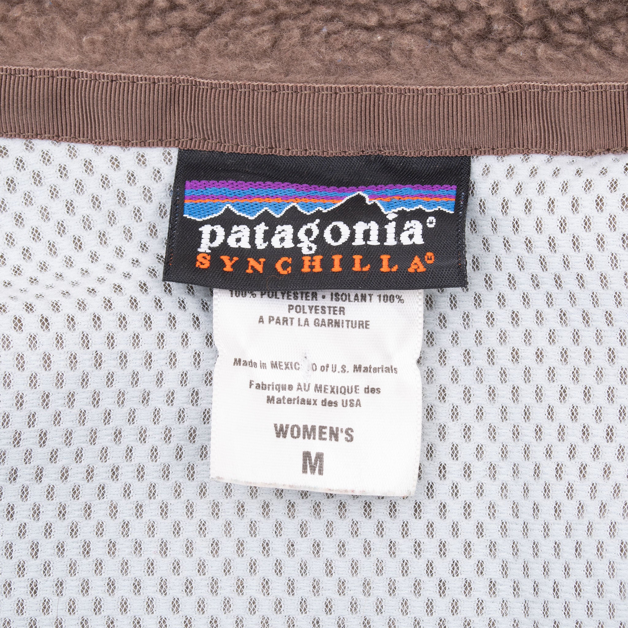 Vintage Patagonia Brown Retro-X Fleece Vest Jacket 2006 Size Medium Womens

Style #23080