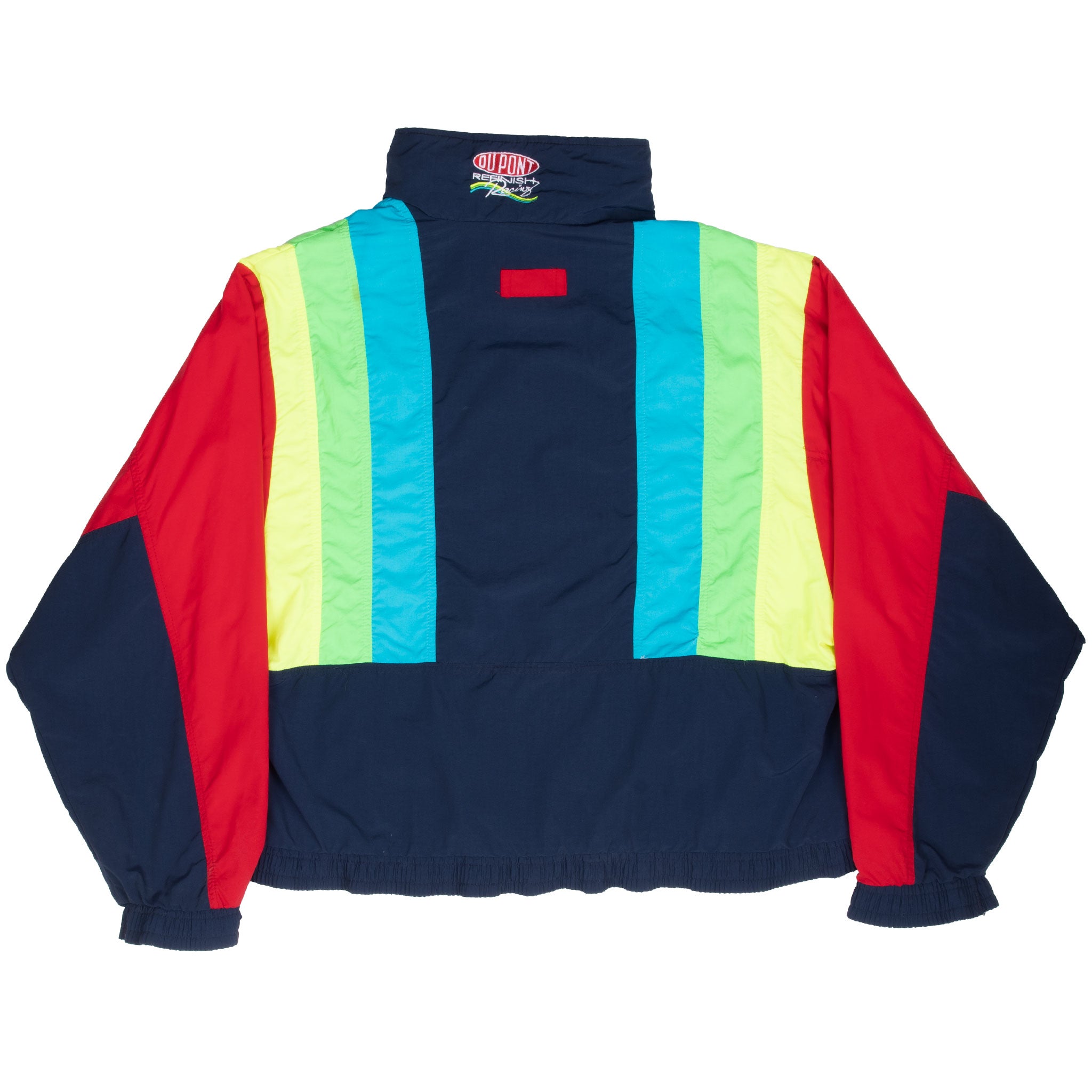 Vintage Nascar Dupont Refinish Racing Windbreaker Jacket 1990S Size XL Made In USA