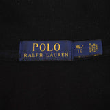 Polo Ralph Lauren Black Quarter Zip Sweatshirt Size XL