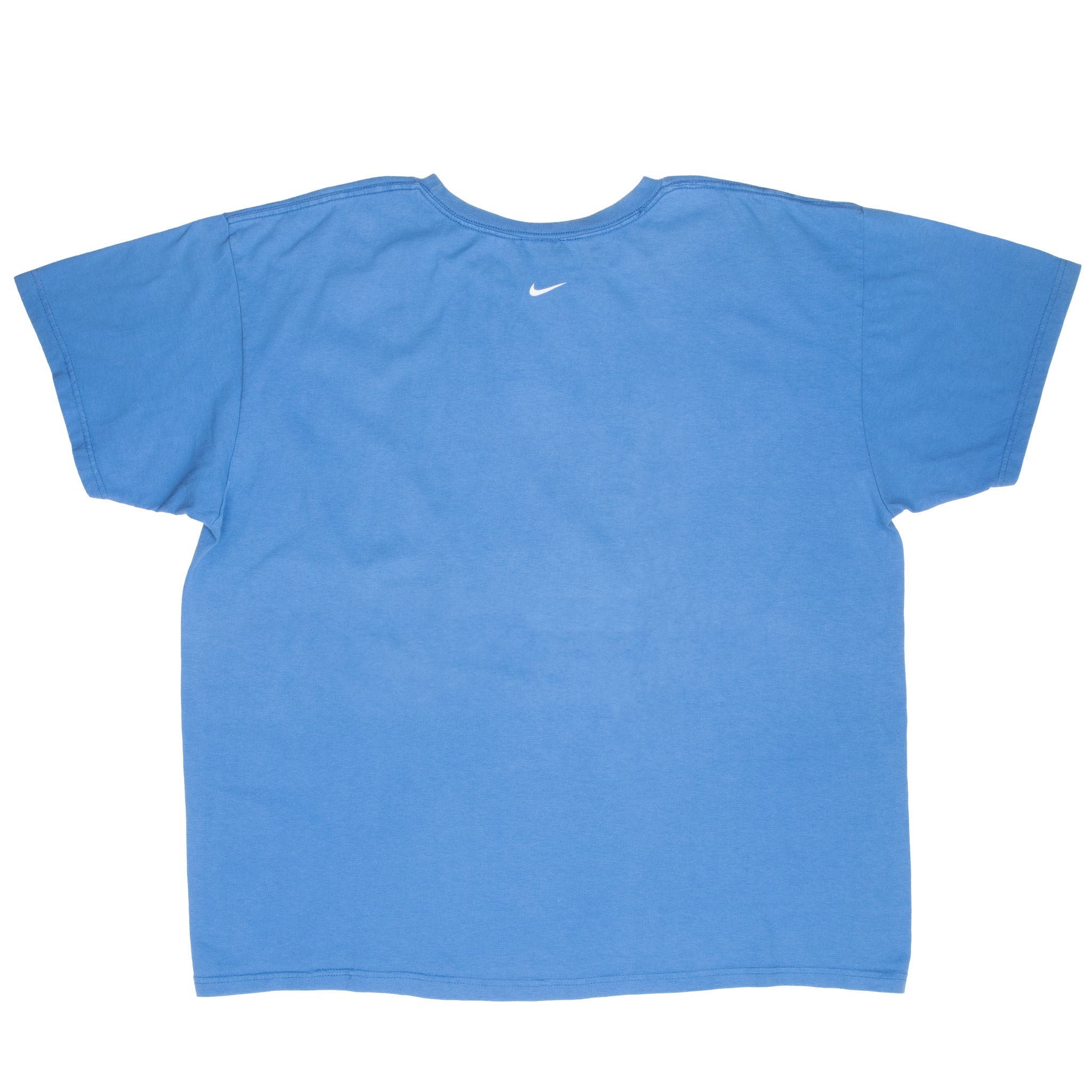 Vintage Nike Spellout Blue Tee Shirt 2000S Size 2XL