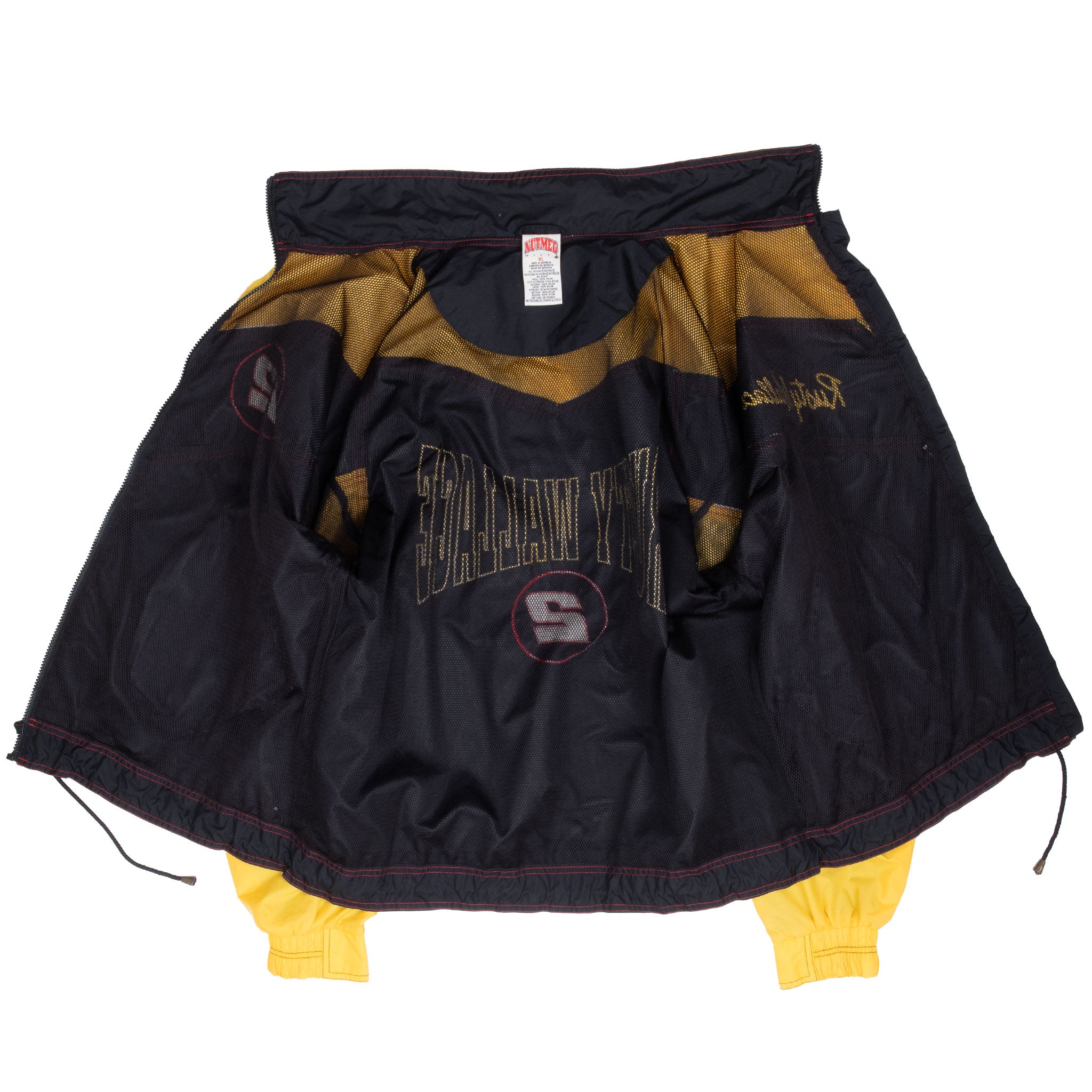 Vintage Nascar Dupont Refinish Racing Windbreaker Jacket 1990S Size XL Made In USA