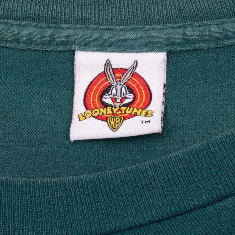 Vintage Looney Tunes Bugs Bunny Sylverster Daffy Duck 1998 Tee Shirt Size 3XL