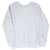 Back of plain grey Disney raglan sweatshirt with ribbed cuffs and hem