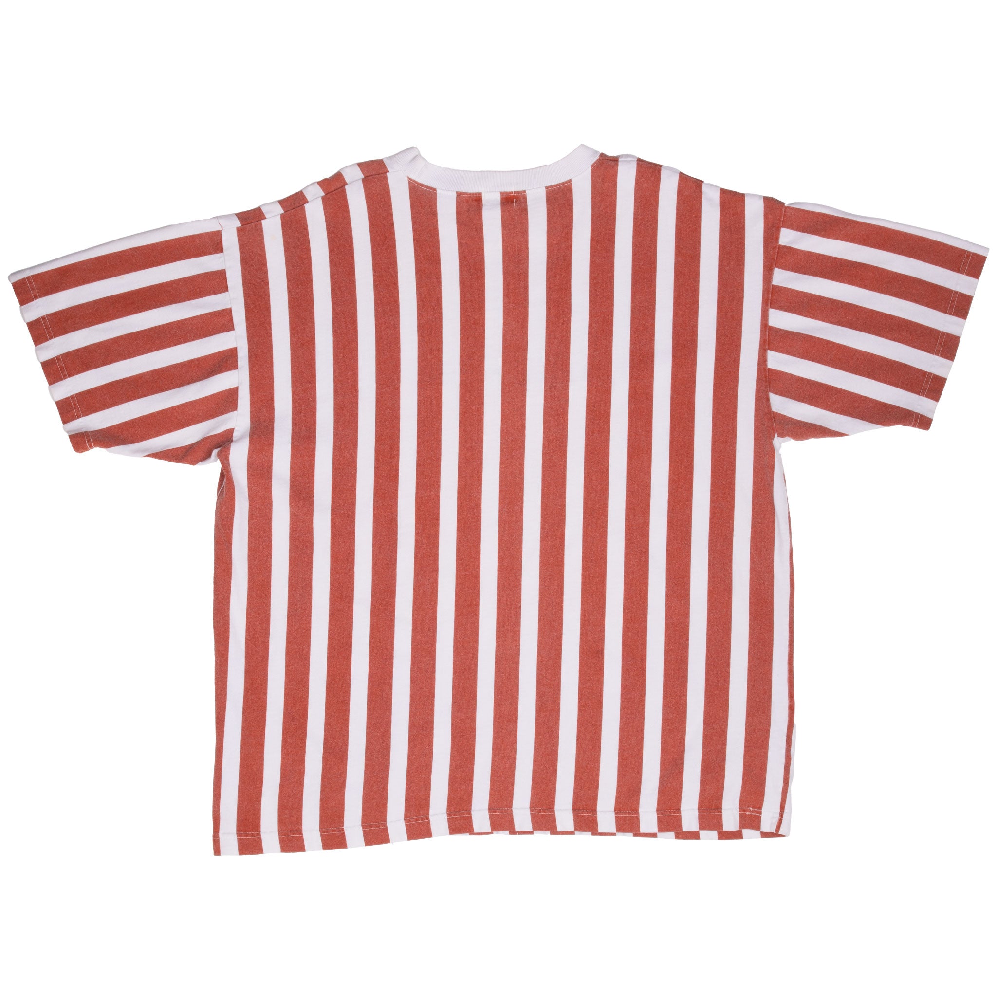 Vintage Guess Jeans Embroidered Striped Tee Shirt 1990S Size Large