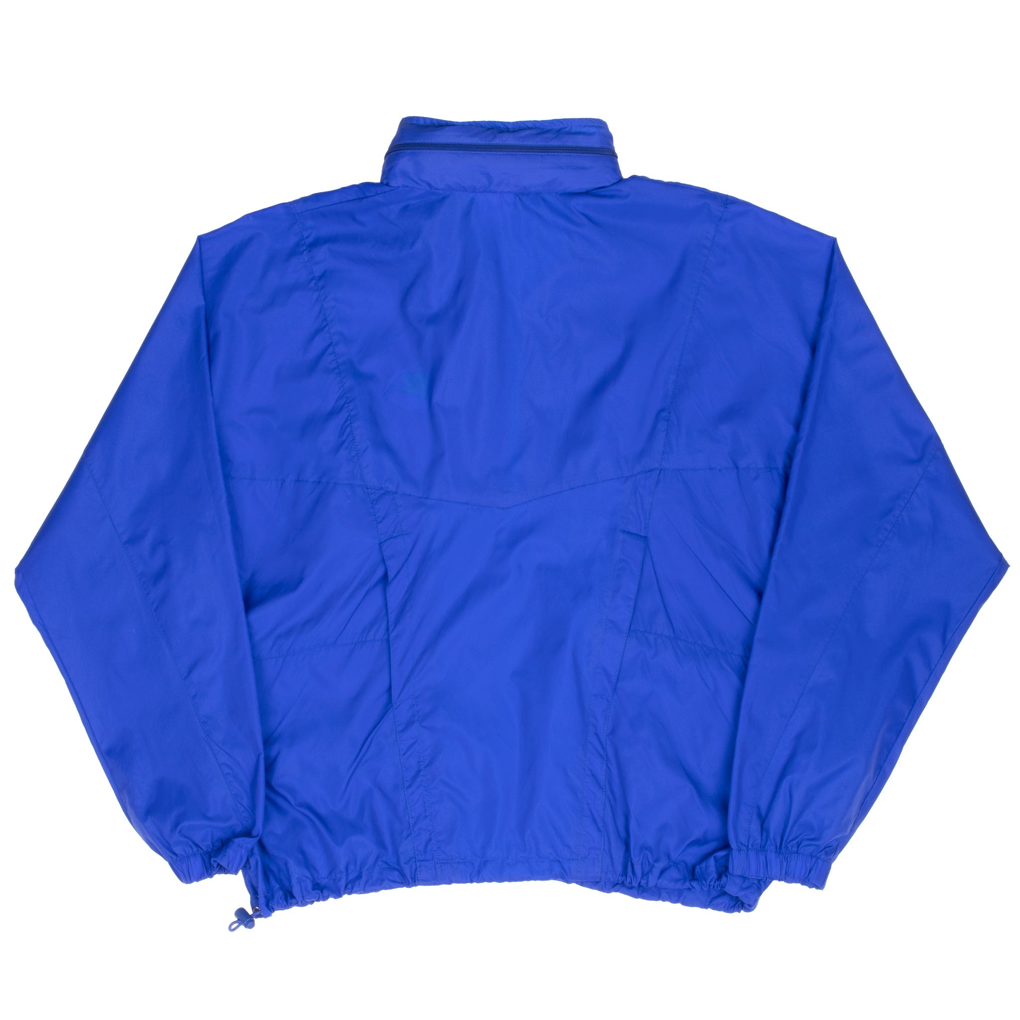 Vintage Nike Neon Blue Green Windbreaker Jacket Late 1980S Size Large