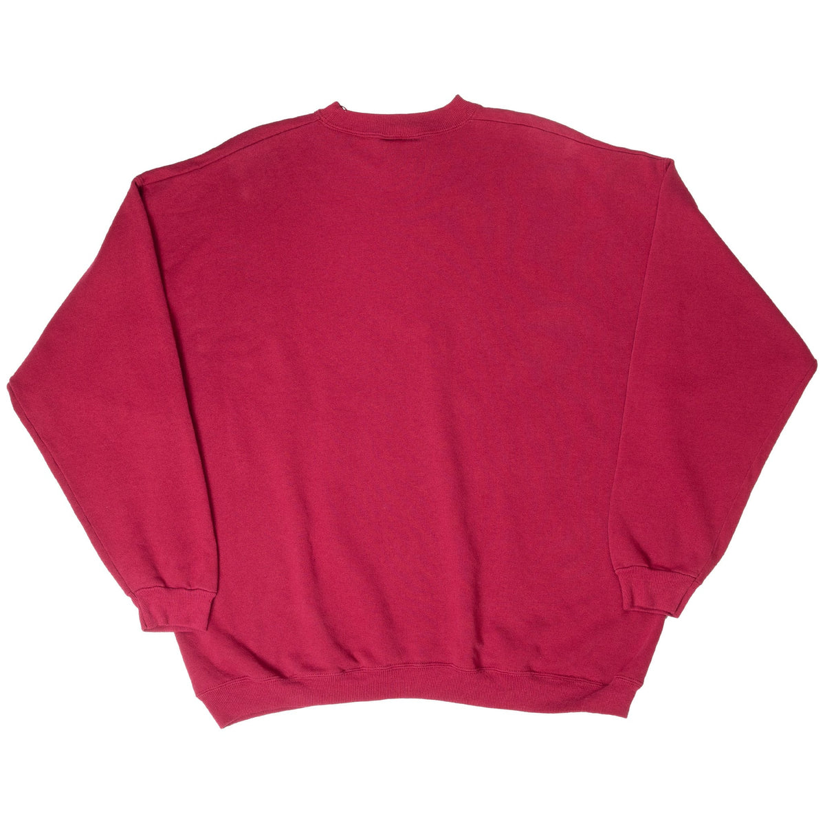 Plain back of burgundy Disney Goofy crewneck sweatshirt