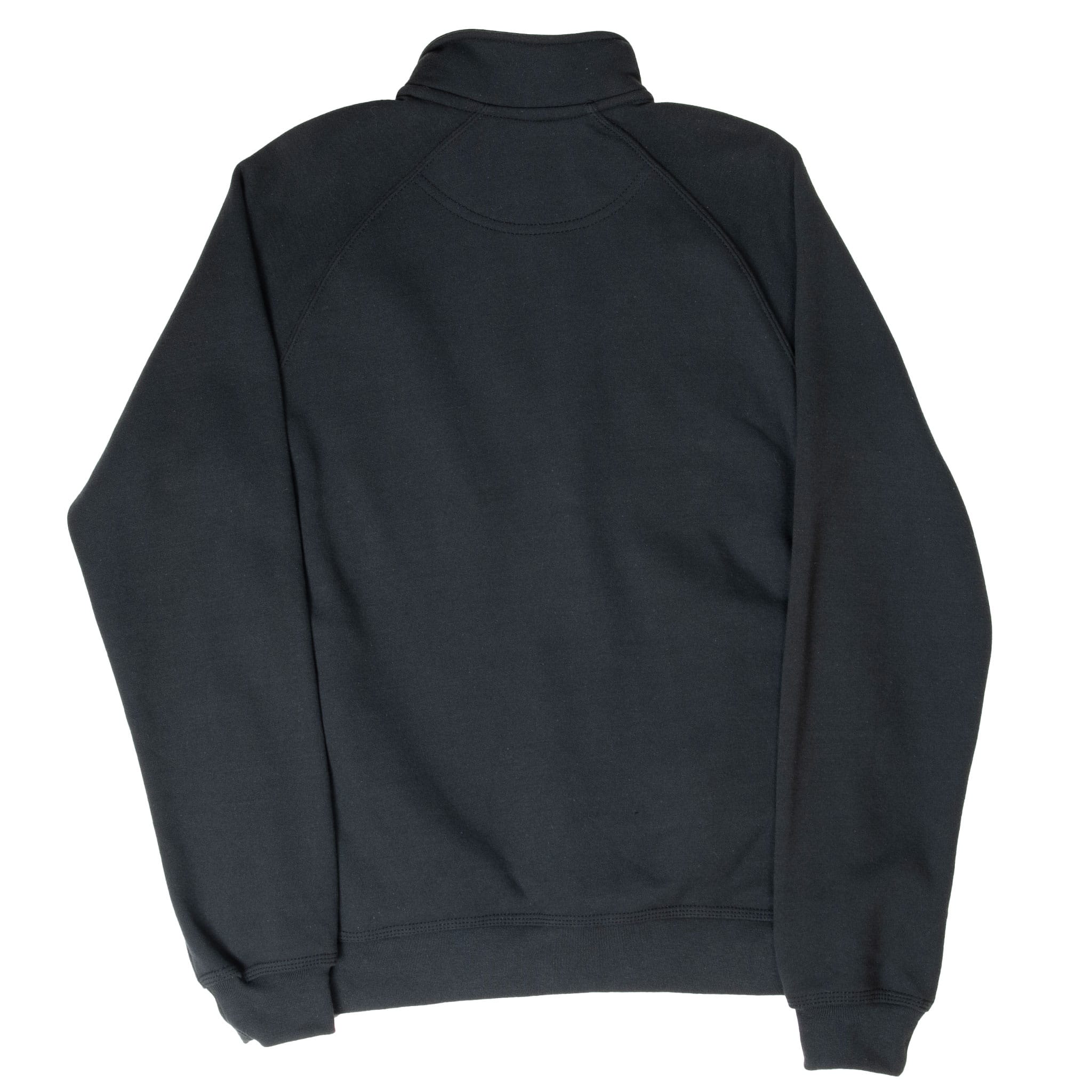 VINTAGE CARHARTT BLACK QUARTER ZIP SWEATSHIRT 2000S SMALL