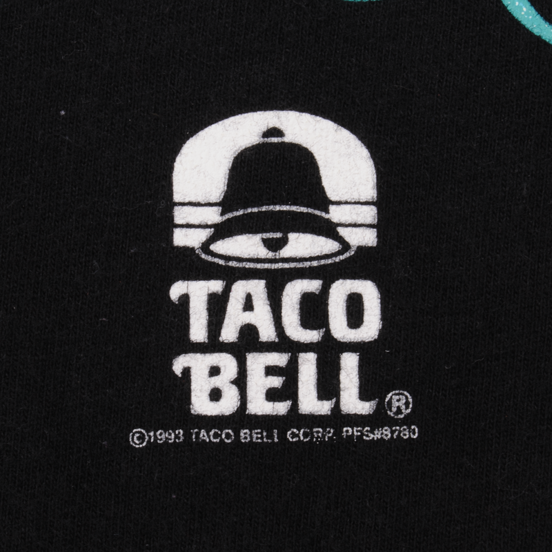 Vintage Ricky And Bullwinkle Taco Bell Tee Shirt 1993 Size 2XL Made In USA With Single Stitch Sleeves