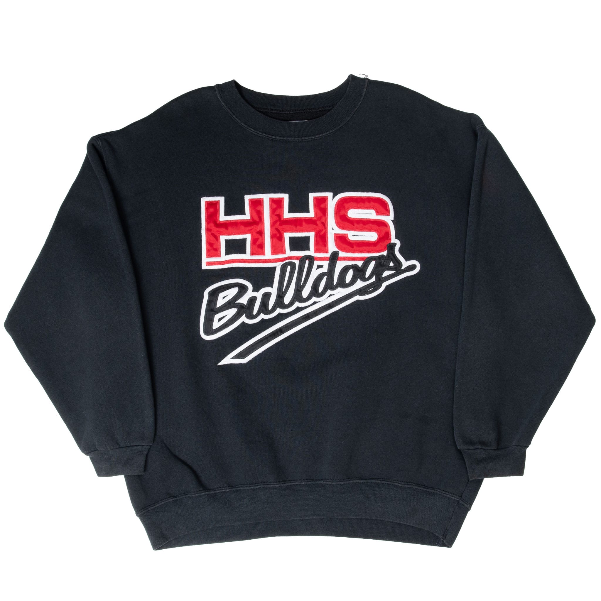 VINTAGE HIGHLAND HIGH SCHOOL BULLDOGS 1990S SWEATSHIRT LARGE MADE IN USA