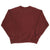 Vintage Nike Classic Swoosh Red Bordeaux Crewneck Sweatshirt 1990S Size XL Made In USA