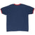 Vintage Nike Team Usa Soccer Navy Blue Ringer Tee Shirt 1990S Size Large