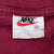 Vintage Nike FSU Florida State University Red Long Sleeve Turtle Neck Tee Shirt 1990S Size Medium Made In Usa