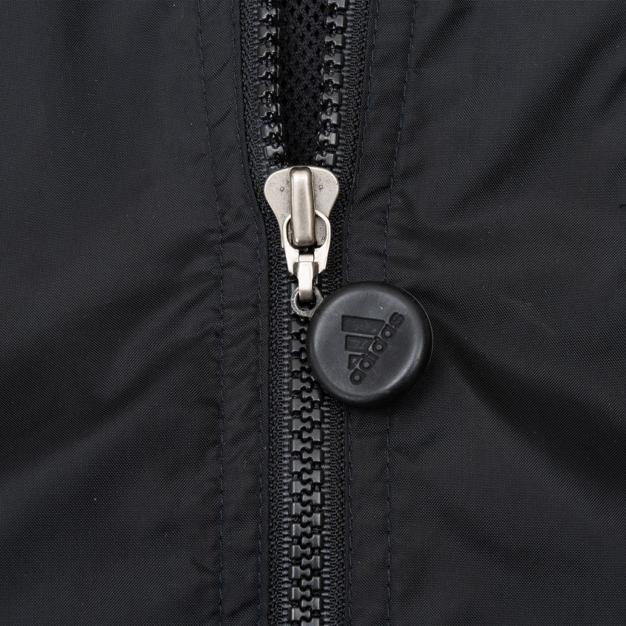 Vintage Adidas Black Windbreaker Jacket 1990S Size Large