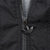 Vintage Adidas Black Grey Hooded Windbreaker Jacket 1990S Size Medium