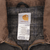 Vintage Carhartt Detroit Style Blanket Lined Worker Jacket J97MOS 1990S Size XL  Made In USA