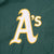 Vintage Starter Mlb Oakland Athletics Green Windbreaker Jacket 1990S Size XL