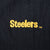VINTAGE STARTER NFL PITTSBURGH STEELERS HEAVY HOODED WINDBREAKER JACKET 1990S XL