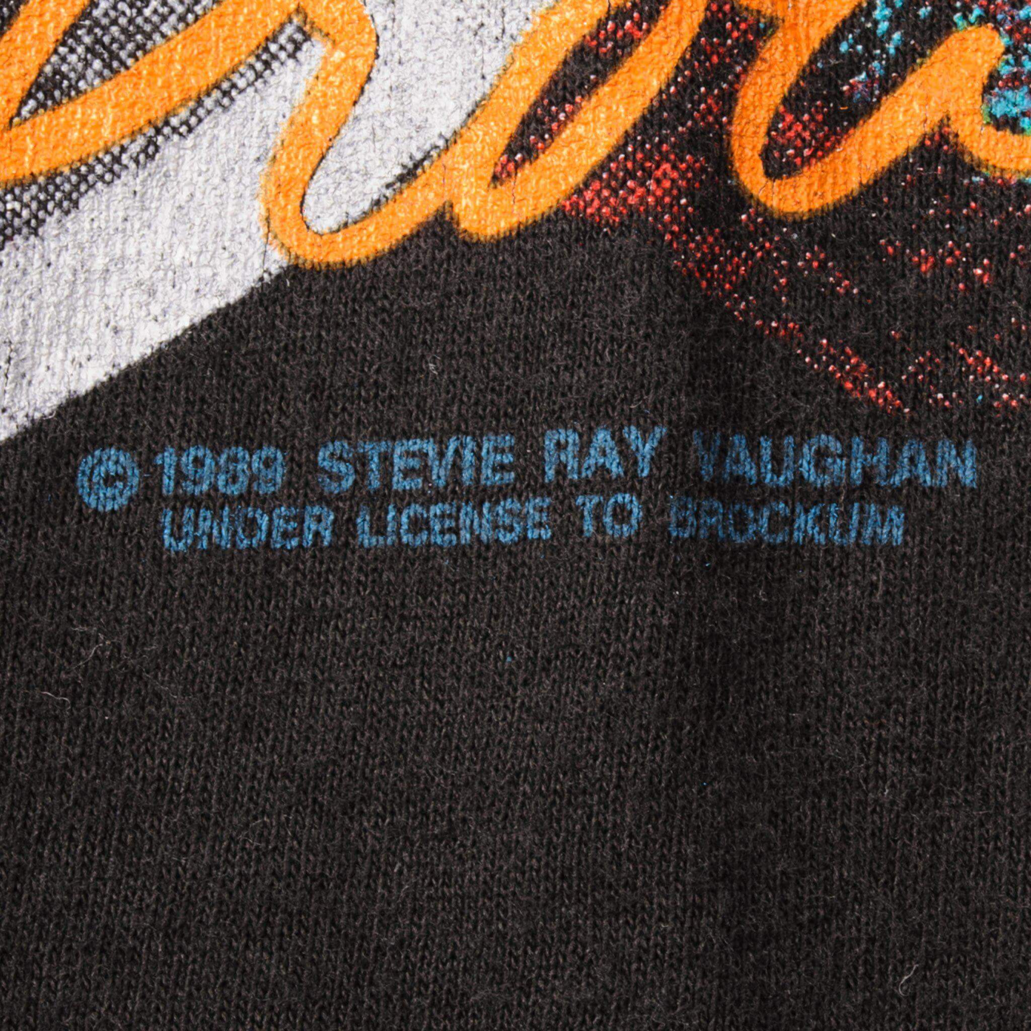 VINTAGE STEVIE RAY VAUGHAN IN STEP TOUR 1989 TEE SHIRT SIZE XL MADE IN USA