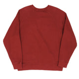 Vintage Red Burgundy Nike Classic Swoosh Sweatshirt Late 2000S Size Large