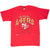 Vintage Nfl San Francisco 49Ers 1994 Tee Shirt Size Large Made In USA With Single Stitch Sleeves