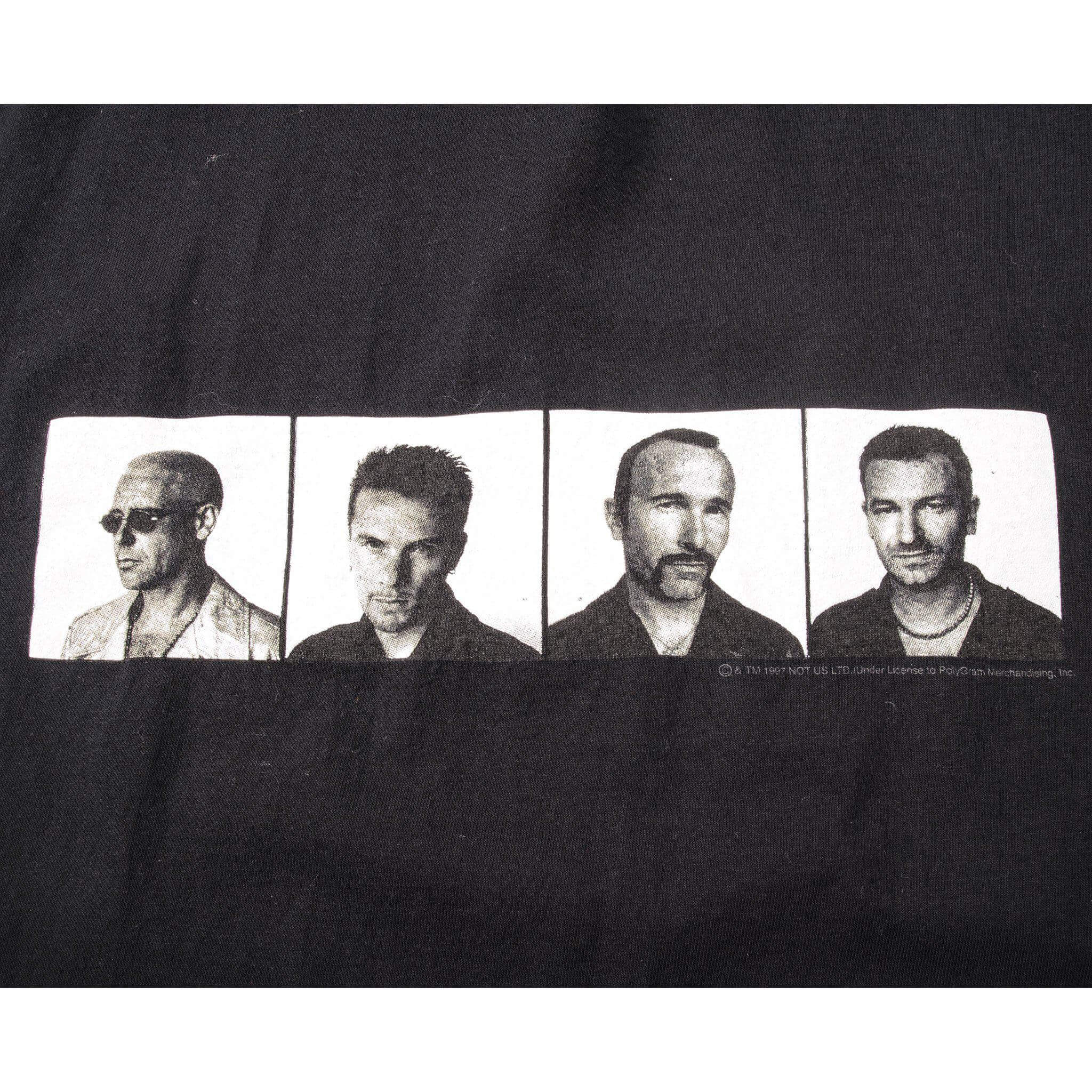 VINTAGE U2 POP MART TOUR 97 TEE SHIRT SIZE LARGE